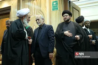 مراسم وداع با پیکر آیت الله هاشمی شاهرودی