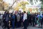 آیین تشییع و تدفین شهید گمنام در دانشگاه خوارزمی