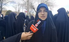 پیام دانشجویان شهرکرد به رهبر انقلاب: ما همه سرباز توایم خامنه‌ای