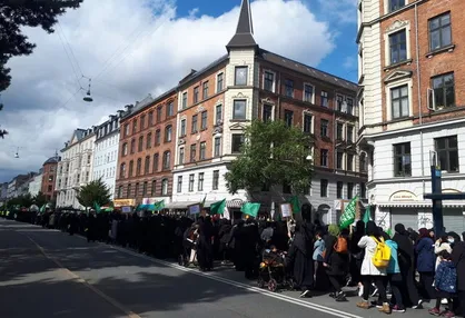 عزاداری و راهپیمایی &laquo;روز حسین&raquo; در دانمارک&zwnj;
