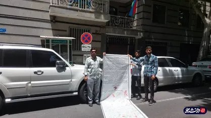 سفارت آذربایجان از پذیرش طومار اعتراضی دانشجویان زنجانی امتناع کرد