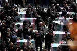 تشییع پیکر 135 شهید گمنام