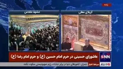 جاماندگان از کربلا خود را به مشهد الرضا (ع) رساندند