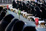 جزء خوانی قرآن کریم در حرم حضرت عبدالعظیم(ع)