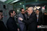 علی اکبر صالحی رییس سازمان انرژی اتمی و بهروز کمالوندی سخنگوی سازمان انرژی اتمی در مراسم ترحیم زهرا عبدالمحمدی خبرنگار فقید خبرگزاری فارس

