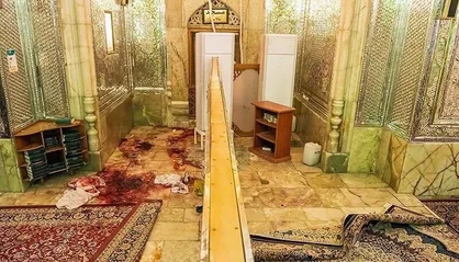 گوشه&zwnj;ای از جنایت تروریستی در &laquo;حرم مطهر شاهچراغ&raquo; به تصویر درآمد + عکس