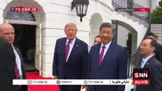 چاپلوسی مضحک ترامپ برای رئیس جمهور چین: او در زمینه سنگ متخصص است!