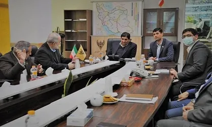 حضور سرزده و بازدید مخبر از شرکت راه آهن