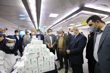 سخنگوی دولت در متروی تهران: تمامی مسافران مترو از ماسک استفاده می&zwnj;کنند