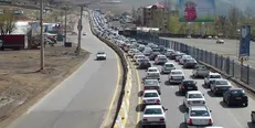بارش برف و باران در ۵ استان و ارتفاعات هراز/ ترافیک در جاده‌های شمالی