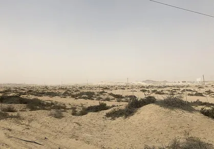 گرد و غبار شدید در دبی، نگرانی برای سرخپوشان