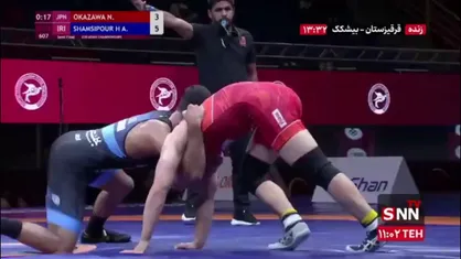 برتری میلی متری شمسی پور مقابل اواکازاو ژاپنی/ نماینده ایران راهی فینال شد