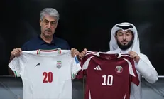 ایران برابر قطر سفید می‌پوشد