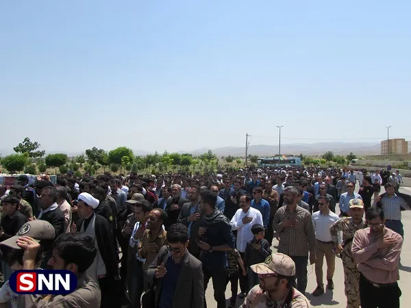 شهید گمنام در دانشگاه بجنورد