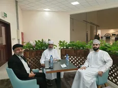 دیدار رئیس پژوهشکده فلسفه و کلام اسلامی با استاد دانشکده حقوق در دانشگاه سلطان قابوس