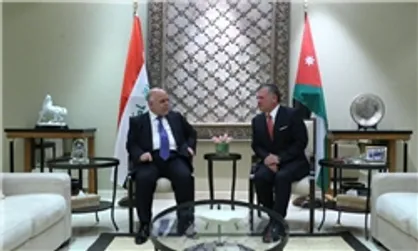 نخست وزیر عراق و شاه اردن دیدار کردند