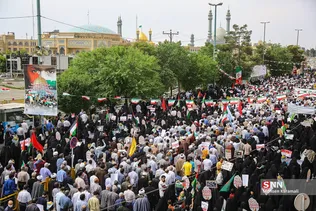 راهپیمایی روز جهانی قدس در قم