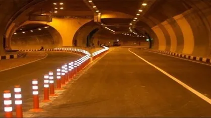 باند جنوبی تونل رسالت و باند شمالی تونل شهدای غزه امشب مسدود است