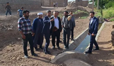 پایان محرومیت روستای «رجنگ» از آب شرب با ورود دادستان قائنات