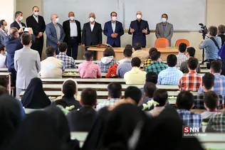  استقبال از دانشجویان دانشگاه تهران