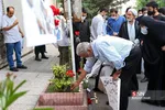 تجمع بر ضد تبعیض نژادی رژیم آمریکا