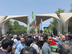 اساتید و دانشجویان دانشگاه تهران ترور «اسماعیل هنیه» را محکوم کردند +تصاویر