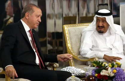 تماس تلفنی اردوغان با شاه عربستان
