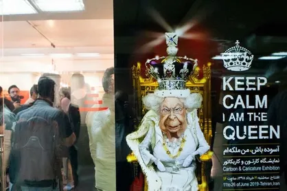 جشن تولد ملکه انگلیس در تهران + فیلم