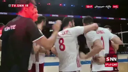 پایان تلخ هفته سوم؛ ایران پس از شروع طوفانی، مغلوب ترکیه شد/ لیگ ملت&zwnj;های والیبال؛ پایان ست چهارم / ایران 1 - 3 ترکیه / ایران  ۲۵ | ۲۲ | ۱۶ | ۱۹ ترکیه  ۱۷ | ۲۲ | ۲۵ | ۲۵