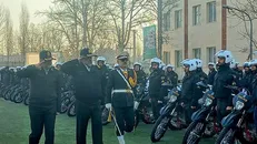 ۱۰۰۰ دستگاه موتورسیکلت به یگان تهران بزرگ تحویل شد