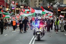 راهپیمایی حامیان فلسطین در استرالیا