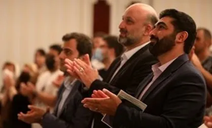 سخنگوی کمیسیون فرهنگی مجلس مهمان ارکستر سمفونیک تهران شد