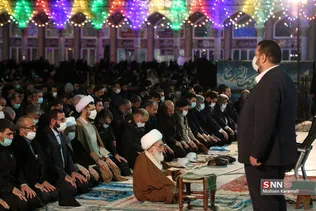 مسجد جمکران در شب نیمه شعبان 