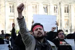 تجمع اعتراضی مقابل وزارت امور خارجه