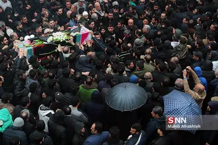 تشییع و تدفین شهید مدافع وطن محمد حسین حدادیان