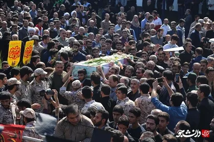 شهید گمنام 18 ساله میهمان دانشکده پرستاری علوم پزشکی لنگرود شد