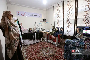 آیین افتتاحیه کارگاه کارآفرینی بانوان فاطمی