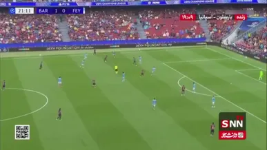 دوم بارسلونا به فاینورد توسط کریم آدیمی در دقیقه22 / بارسلونا 2 - 0فاینورد
