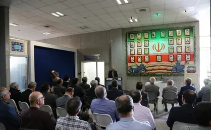 دیوارنگاره شهدای دانشکده مهندسی برق و کامپیوتر رونمایی شد