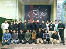 مراسم بدرقه زائران اربعین حسینی در مزار شهدا کرمانشاه برگزار شد+ تصاویر