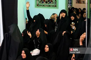 عزاداری در حسینیه بنکدار اصفهان