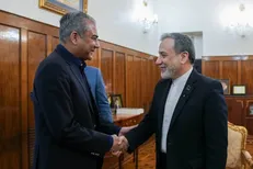 دیدار وزیر کشور پاکستان با عراقچی + فیلم