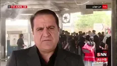 استاندار ایلام: تا این ساعت شاهد ورود ۲۴۰۰۰ نفر از زوار عزیز به ایران بودیم+فیلم