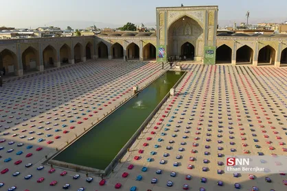 آیین اهدای 15 هزار نوشت افزار ایرانی به دانش آموزان نیازمند فارس