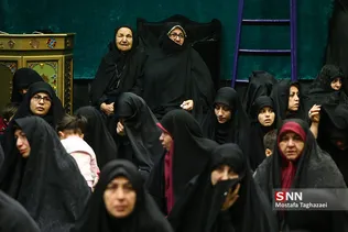 مراسم تشییع بسیجی شهید «محمد مهدی رضوان»