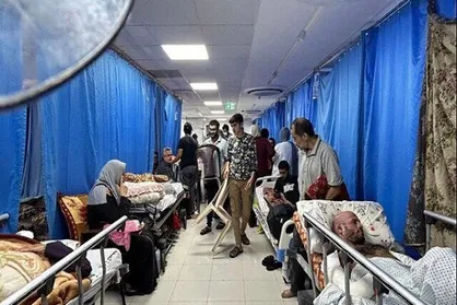 متجاوزان به سمت کسانی که از بیمارستان شفا خارج می&zwnj;شوندشلیک می&zwnj;کنند