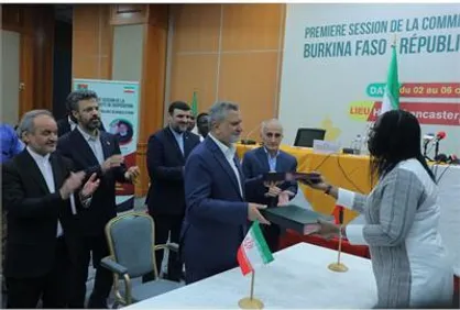 ۸ سند همکاری میان جمهوری اسلامی ایران و بورکینافاسو امضا شد