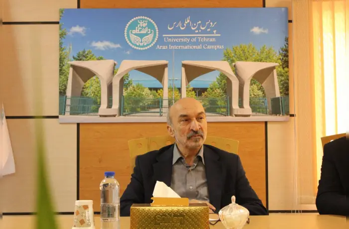 رئیس دانشگاه تهران در مراسم معارفه رئیس پردیس ارس: پردیس ارس می‌تواند به یکی از محورهای توسعه علمی و فناوری منطقه تبدیل شود