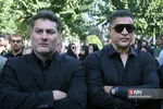 علی دایی و هدی طباطبایی فوتبالیست
