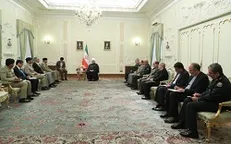روحانی: از تلاش‌های همسایگان برای حل مشکلات کشور‌های منطقه استقبال می‌کنیم / حضور نظامی آمریکا مشکلات افغانستان را دو چندان کرده است